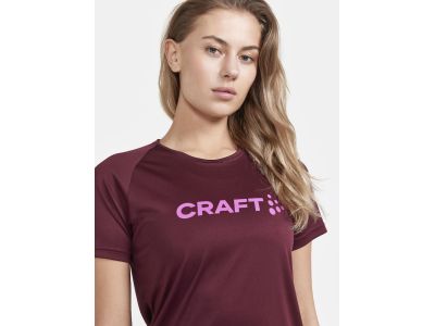 CRAFT CORE Unify Logo Damen T-Shirt, rot