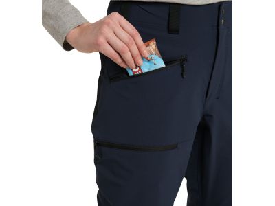 Pantaloni de damă Haglöfs Mid Standard, albastru închis/negru