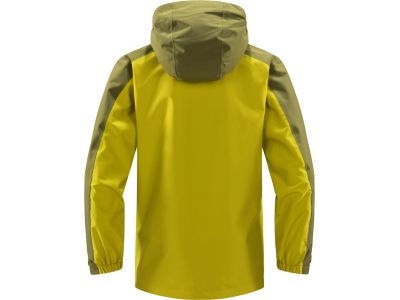 Haglöfs Mila dětská bunda, zelená/žlutá