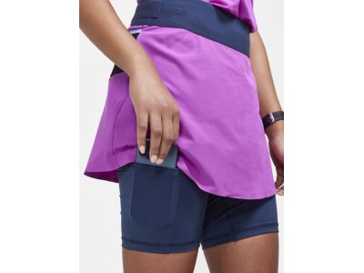 Craft PRO Trail 2in1 sukňa, fialová