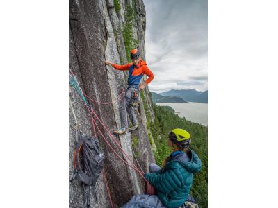 Mountain Equipment Eclipse hoodie, Medieval/Cardinal