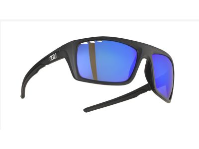 Neon JET 2.0 glasses, BLACK MAT/MIRROR BLUE CAT 3
