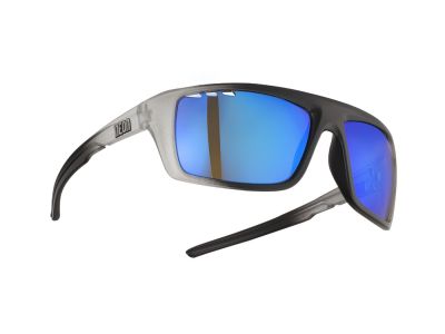 Neon JET 2.0 glasses, CRYSTAL BLACK MAT/MIRROR BLUE CAT 3