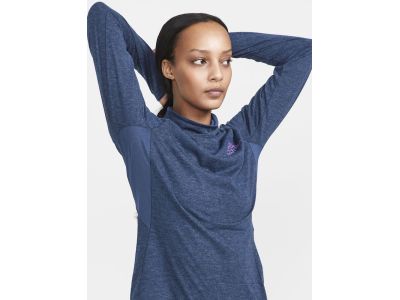 CRAFT ADV SubZ Wool LS women&#39;s t-shirt, blue