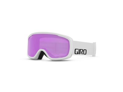 GIRO Cruz brýle, White Wordmark/Amber Pink