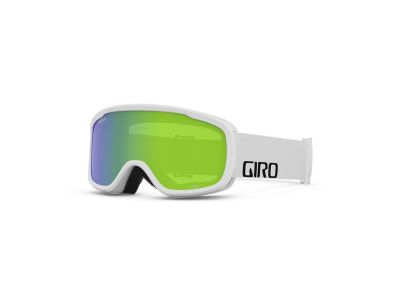 GIRO Cruz glasses, White Wordmark/Loden Green