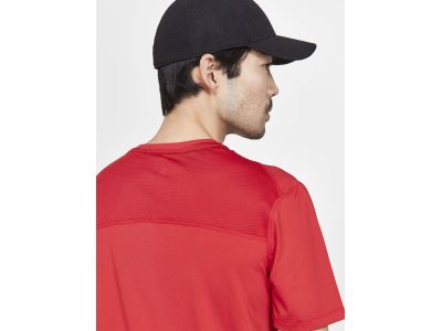 T-shirt CRAFT ADV Essence SS, czerwony