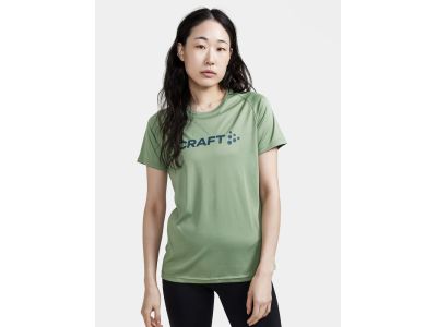 Craft CORE Essence Logo women&#39;s T-shirt, light green