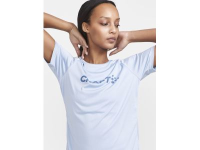 Craft CORE Essence Logo dámské tričko, světle modrá