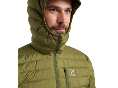Jachetă Haglöfs Micro Nordic Down Hood, verde