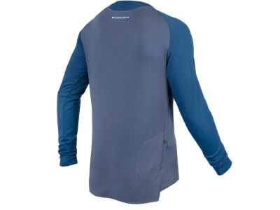 Endura Singletrack Fleece koszulka rowerowa, niebieska