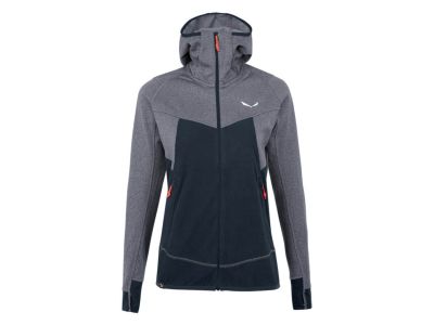 Salewa Puez Hybrid Polarlite Full Zip női kabát, sötétkék blézer melange