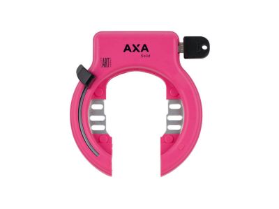 Zamek AXA Solid, różowy