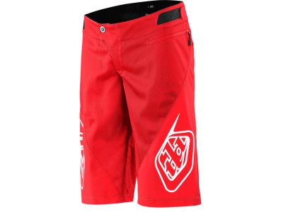 Troy Lee Designs Sprint Solid Shorts, Glo Red