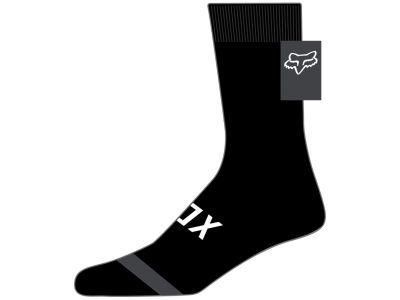 Fox Defend ponožky, čierna