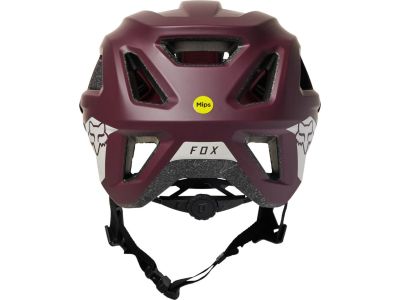 Fox Mainframe Trvrs Ce helmet, dark maroon