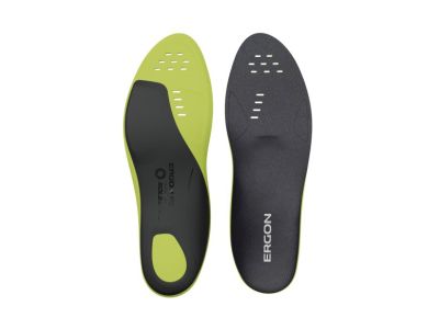 Ergon IP Pro Solestar shoe inserts, black/green