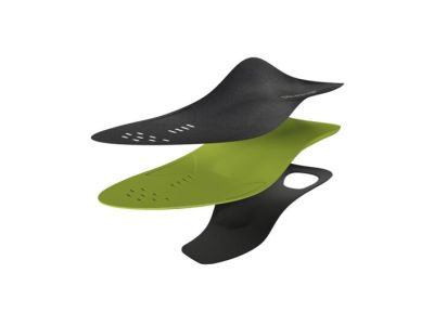 Ergon IP Pro Solestar shoe inserts, black/green