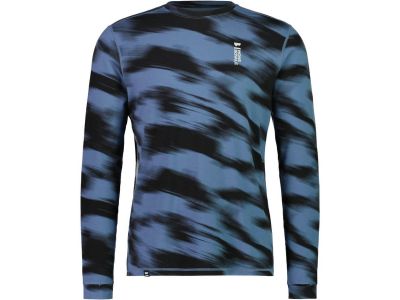 Mons Royale Cascade Merino Flex T-Shirt, blaue Bewegung
