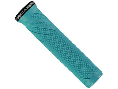 Lizard Skins Single-Sided Lock-On Danny MacAskill grips, teal