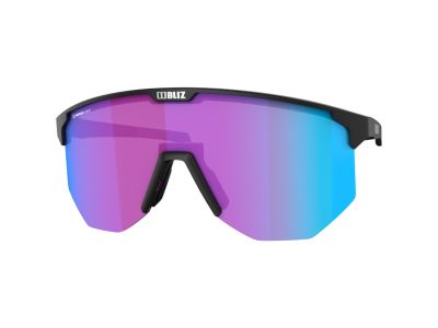 Okulary Bliz Hero Small, matowe czarne fioletowe/niebieskie wielokolorowe nordyckie