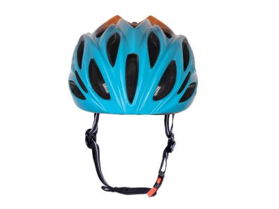 Kask FORCE Bull Hue, niebieski/pomarańczowy