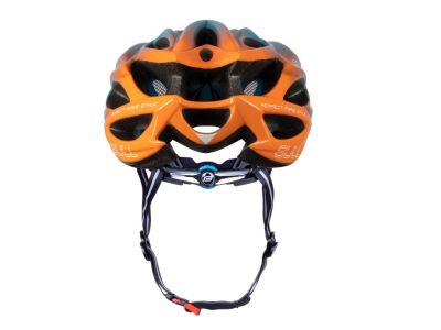 Kask FORCE Bull Hue, niebieski/pomarańczowy