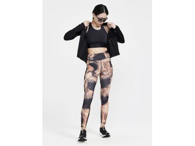 Craft ADV Essence Run women&#39;s pants, orange/black