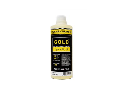 Bleedkit mineral oil Gold for Shimano brakes, 500 ml