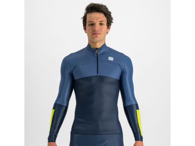 Sportful APEX Trikot, dunkelblau/gelb