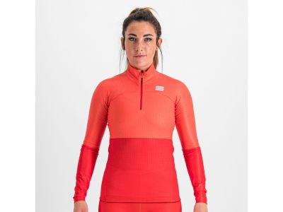 Sportful APEX women&amp;#39;s sweatshirt, red/grapefruit