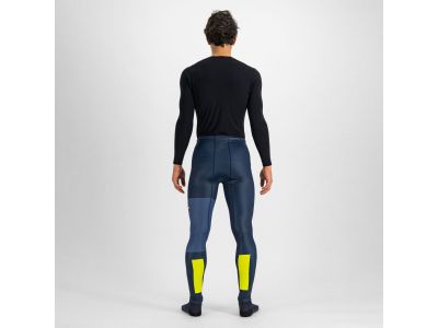 Sportful APEX elasťáky, tmavomodrá/žltá