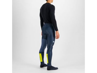 Sportful APEX elasťáky, tmavomodrá/žltá