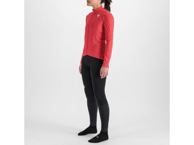 Sportful Checkmate Thermal dámský dres, červená/malinová