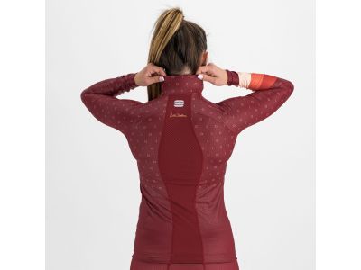 Sportful DORO APEX Damen-Sweatshirt, dunkelrosa