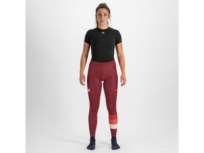Sportful DORO APEX dámske elasťáky, tmavoružová