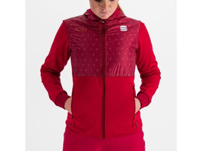 Sportos DORO női kabát, sötét rózsaszín