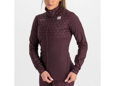 Sportful DORO women&#39;s sweatshirt, burgundy