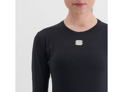 Sportful Merino Damen-T-Shirt, schwarz