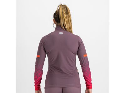 Damska koszulka Sportful SQUADRA, antyczny różowy/malina