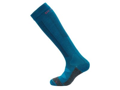 Devold Ski Touring Merino knee socks, blue