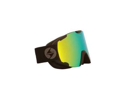Blizzard 938 MAVZO okuliare, black matt/smoke/yellow revo