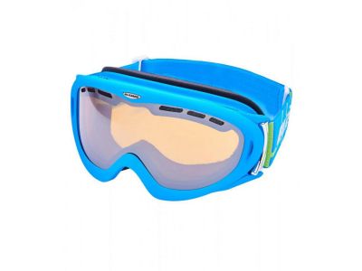 Blizzard Ski Gog. 905 MDAVZFO ski goggles, neon blue matt, amber2-3, blue mirror