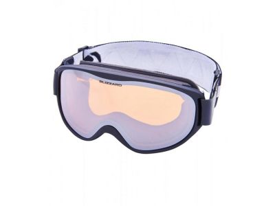 Blizzard 929 DAO okuliare, black/amber1/silver mirror