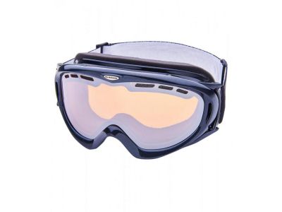 Blizzard 905 MDAVZO okuliare, black metallic/amber 2/silver mirror
