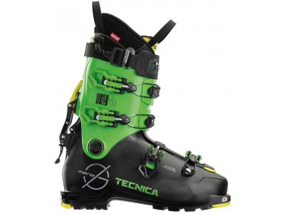 Tecnica Zero G Tour Scout ski boots, black/green, 21/22
