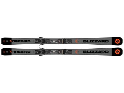 Blizzard quality Firebird TI skis, 71 mm + TPC 10 DEMO binding, black/grey