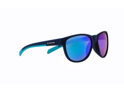 Blizzard PCSF701140 glasses, rubber dark blue