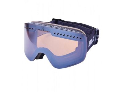 Blizzard Ski Gog. 985 MDAVPO ski goggles, black matt, smoke2, flash mirror