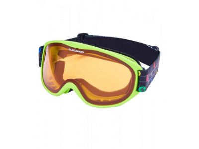Blizzard 929 DAO okuliare, neon green/amber1